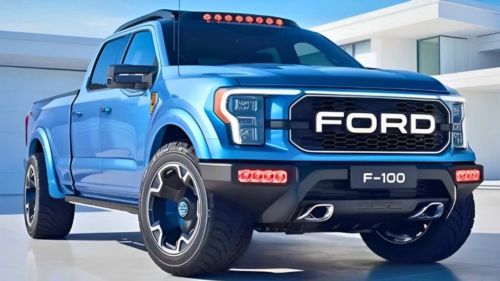 Ford F-100 Electric Truck First Look in USA: $95,000 Beast, Specs, Mileage & Price